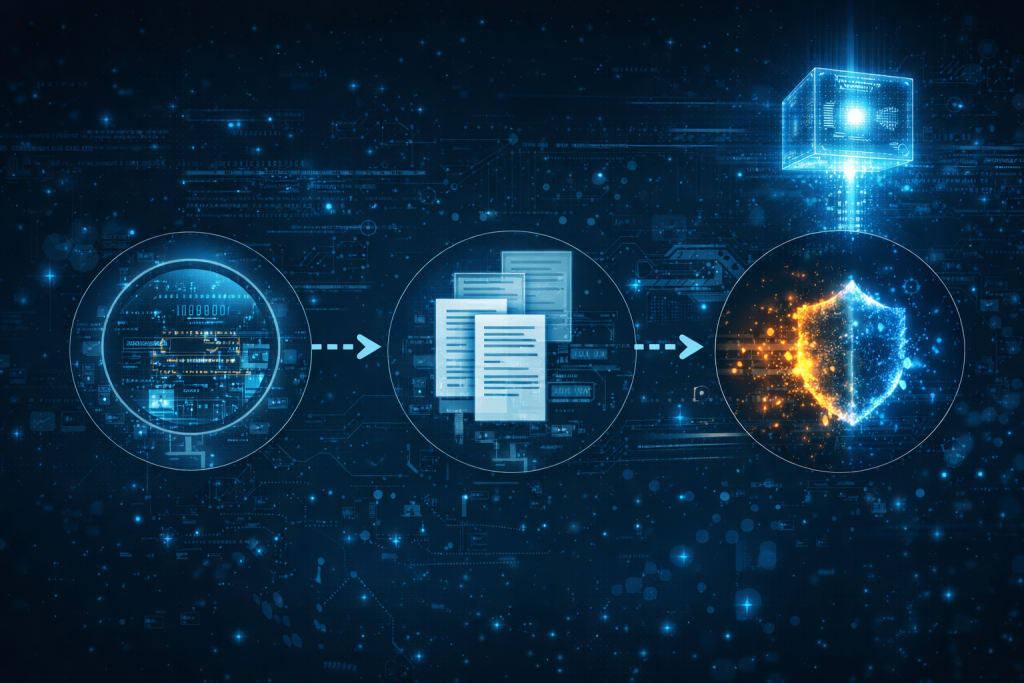 Image depictinig post-quantum cryptography migration